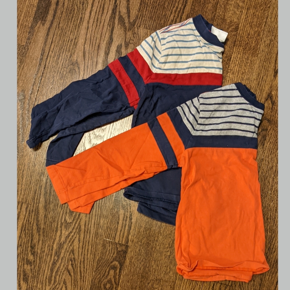 Set of 2 Long sleeve Hanna Andersson boys shirts